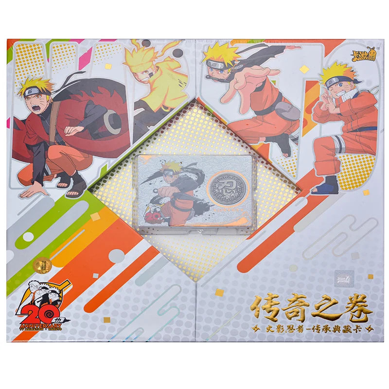 KAYOU Original Anime Naruto Cards Chapter Of The Array Box Added SE Ninja World Collection Cards Toys