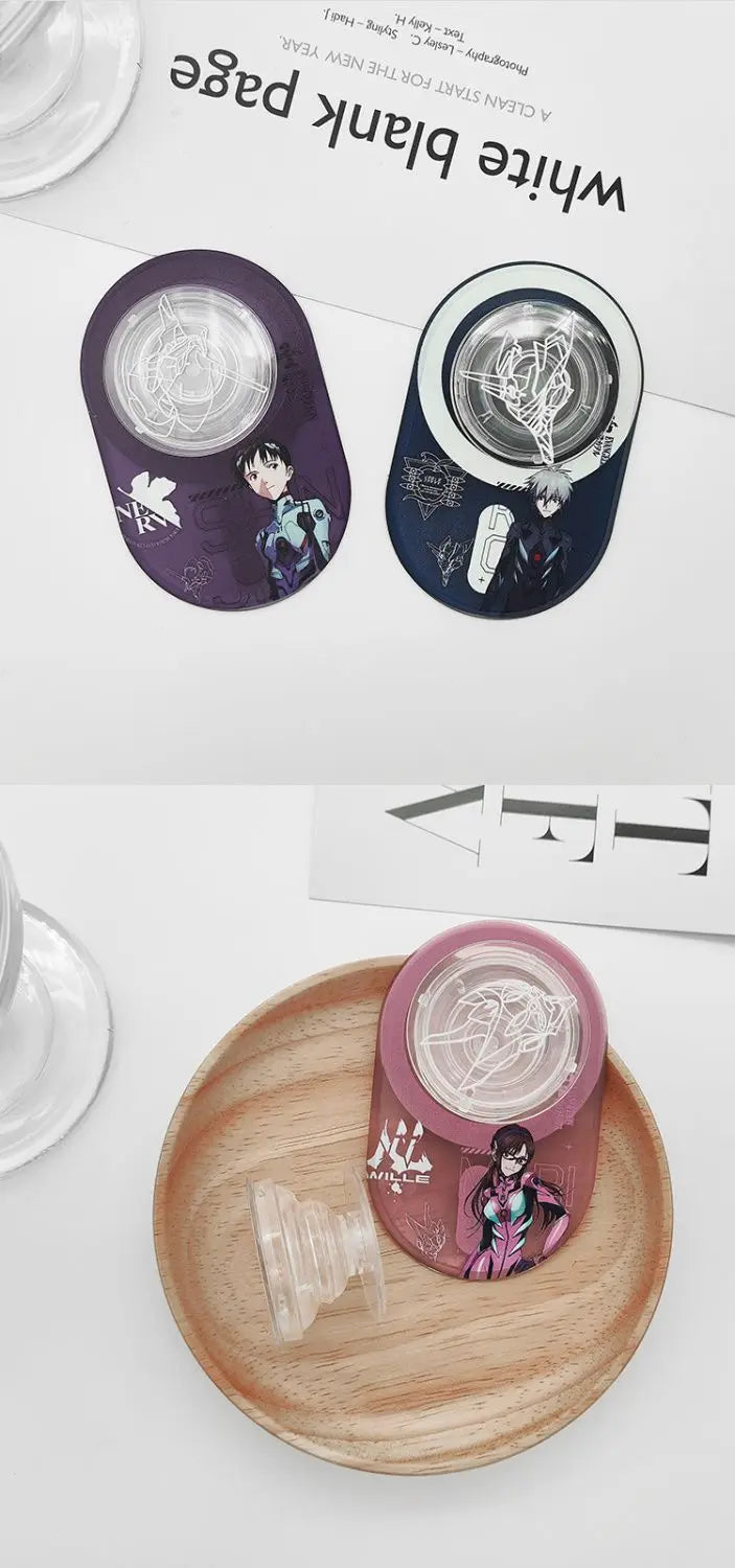 Neon Genesis Evangelion Ayanami Rei Asuka Anime Character Personality Magnetic Airbag Telescopic Bracket Creative Phone Holder