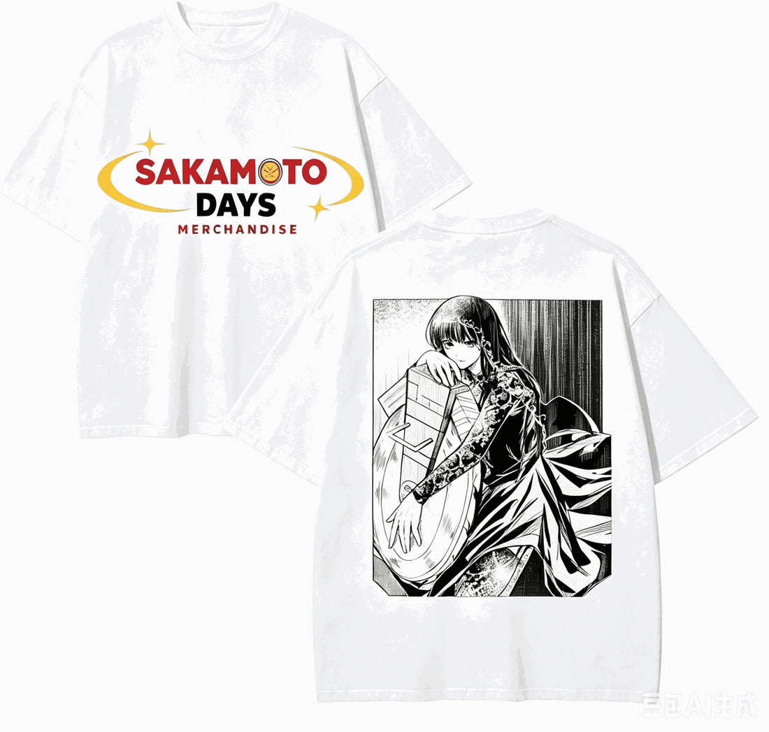 SAKAMOTO DAYS Anime Lover T-shirt Harajuku Cotton New Model High Street Fashion Oversized Unisex Comfortable Sleeves hot product