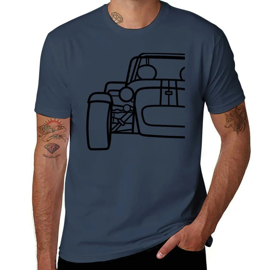 T-Shirt tshirt anime shirts man funny Caterham Super7 t