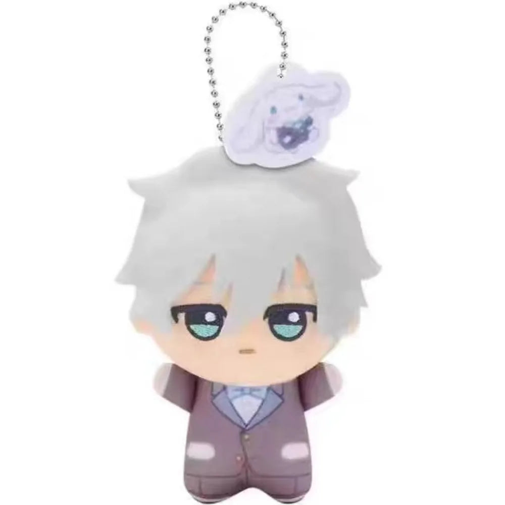 15cm Blue Lock Kawaii Plush Doll Nagi Seishiro Mikage Reo Anime Peripheral Backpack Charm Anime Plushie Pendant Keychain Gifts