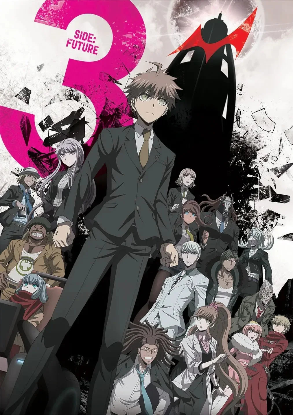 Classic Anime Game Series Danganronpa Aesthetic Canvas Painting Posters and Prints Wall Art Picture For Living Room Decoration