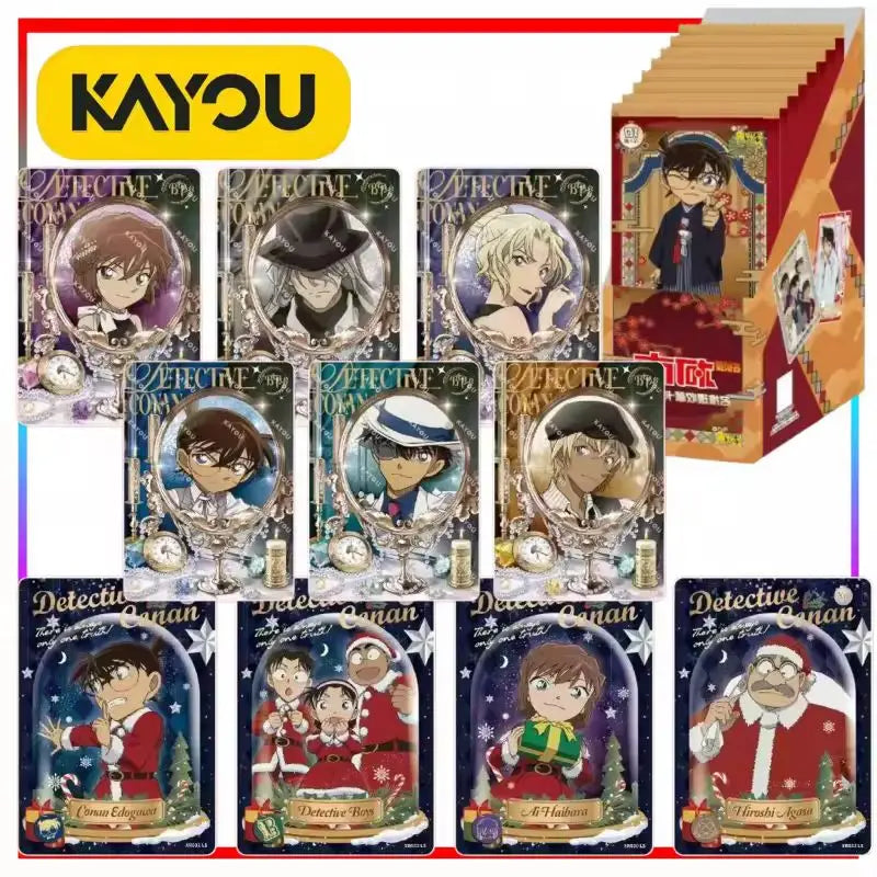 Kayou Detective Conan Collectible Trading Cards Official Authentic Insight Pack Volume 7 Anime Merchandise For Collection Hobby