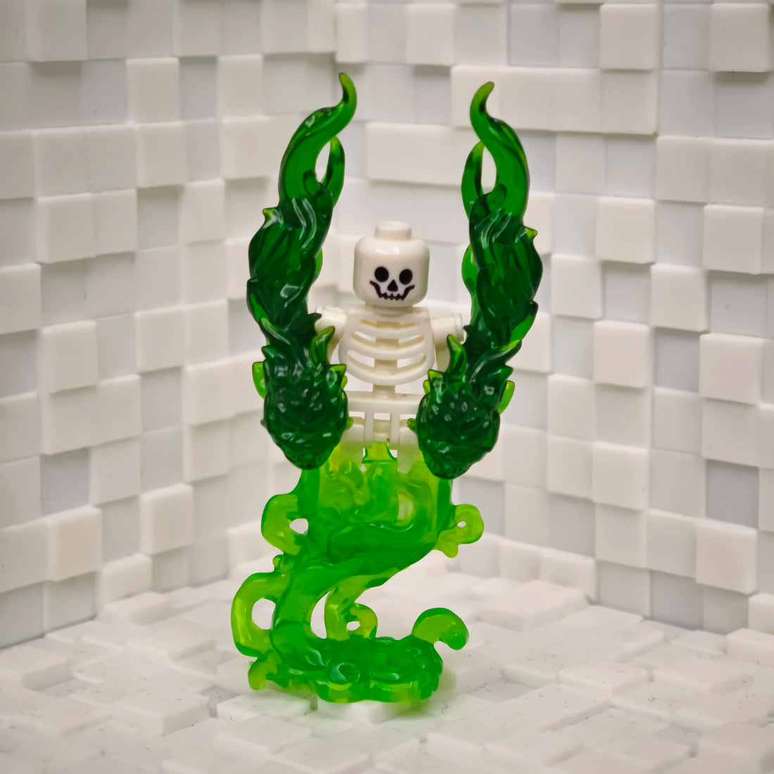 Halloween Skeleton Army Mini Doll MOC Building Blocks DIY Assembled Building Blocks Character Doll Skeleton Horse Ornaments Toy
