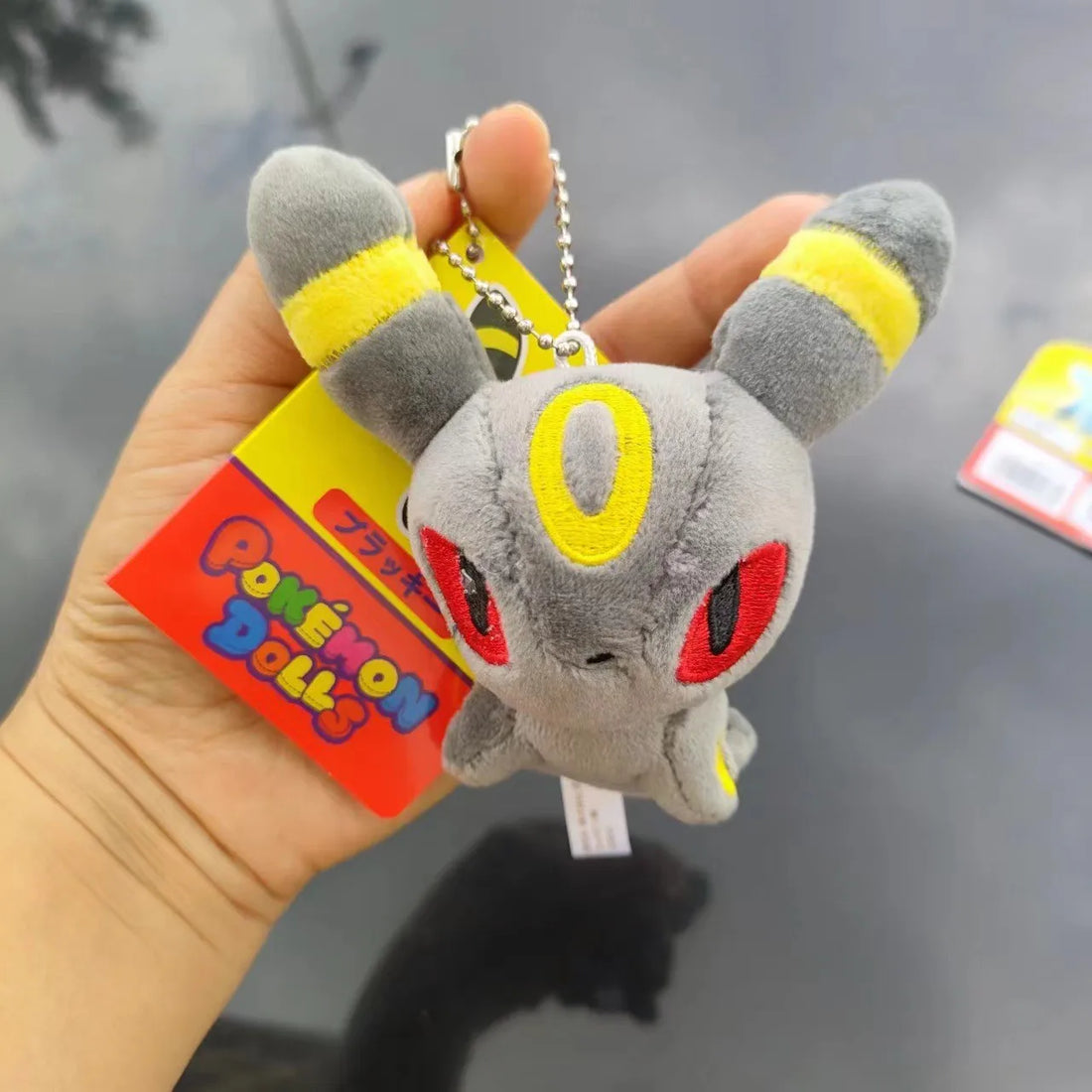 Pokemon Eevee Family Keychains Pendant Plush Toy Glaceon Vaporeo Sylveon Espeon Flareon Cute Anime Stuffed Doll Birthday Gift