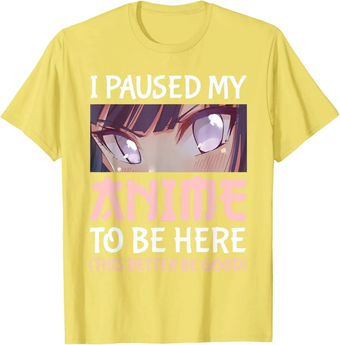 Otaku Anime Graphic Cotton T-Shirt