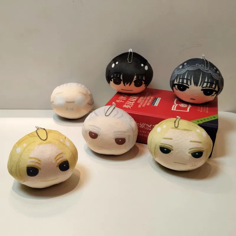 Sakamoto Days  Around Anime Soft Circular Pillows Asakura Nagumo Yoichi Osaragi  10cmPendant 30cmPlush Pillow Soft Stuffed Toy