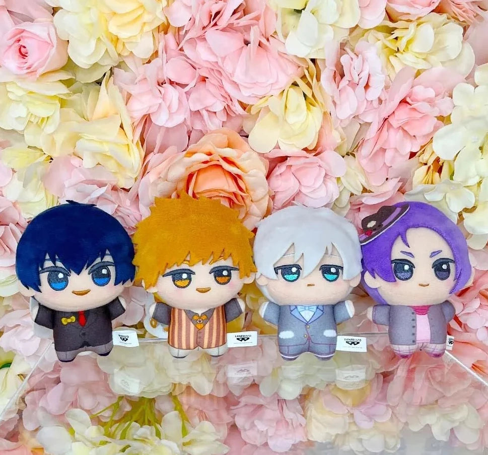 15cm Blue Lock Kawaii Plush Doll Nagi Seishiro Mikage Reo Anime Peripheral Backpack Charm Anime Plushie Pendant Keychain Gifts