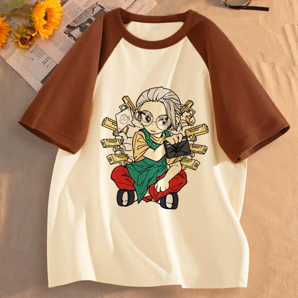 Sakamoto Days t-shirt girl University Pastel 80s Gothic Punk Trendy t-shirt Grunge Colorful anime Graphic Digital Trendy