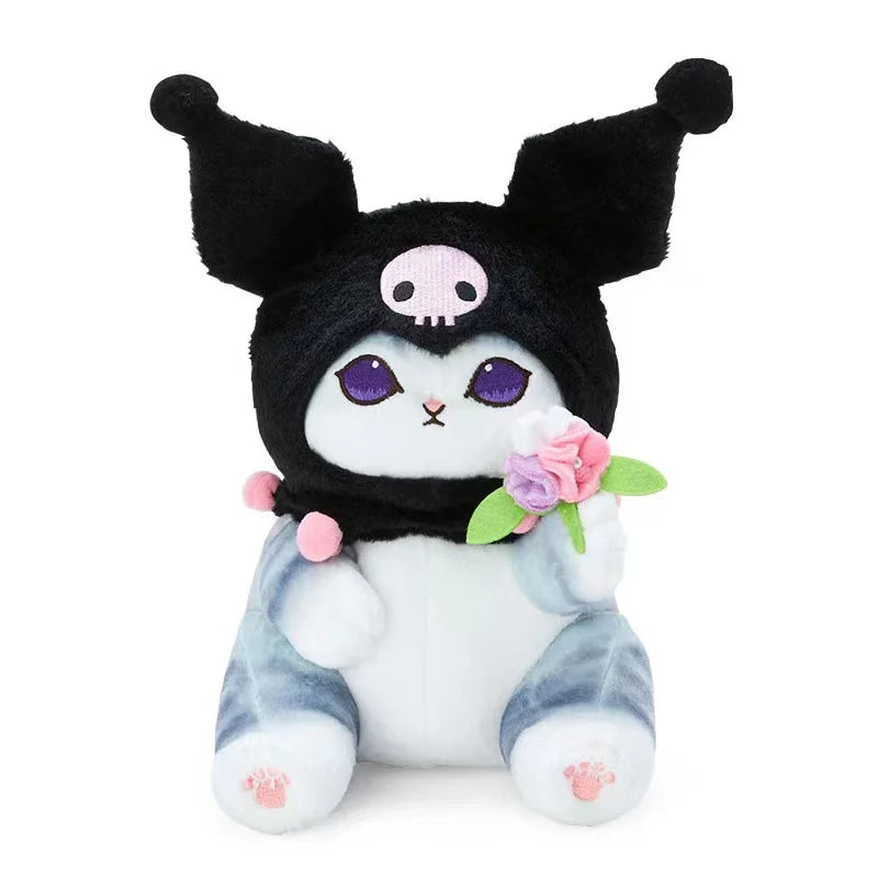 Mofusand Cos Series Plush Keychain Cute Cat Plushie Bag Pendant Soft Stuff Accessories For Birthday Gift