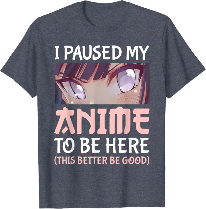 Otaku Anime Graphic Cotton T-Shirt