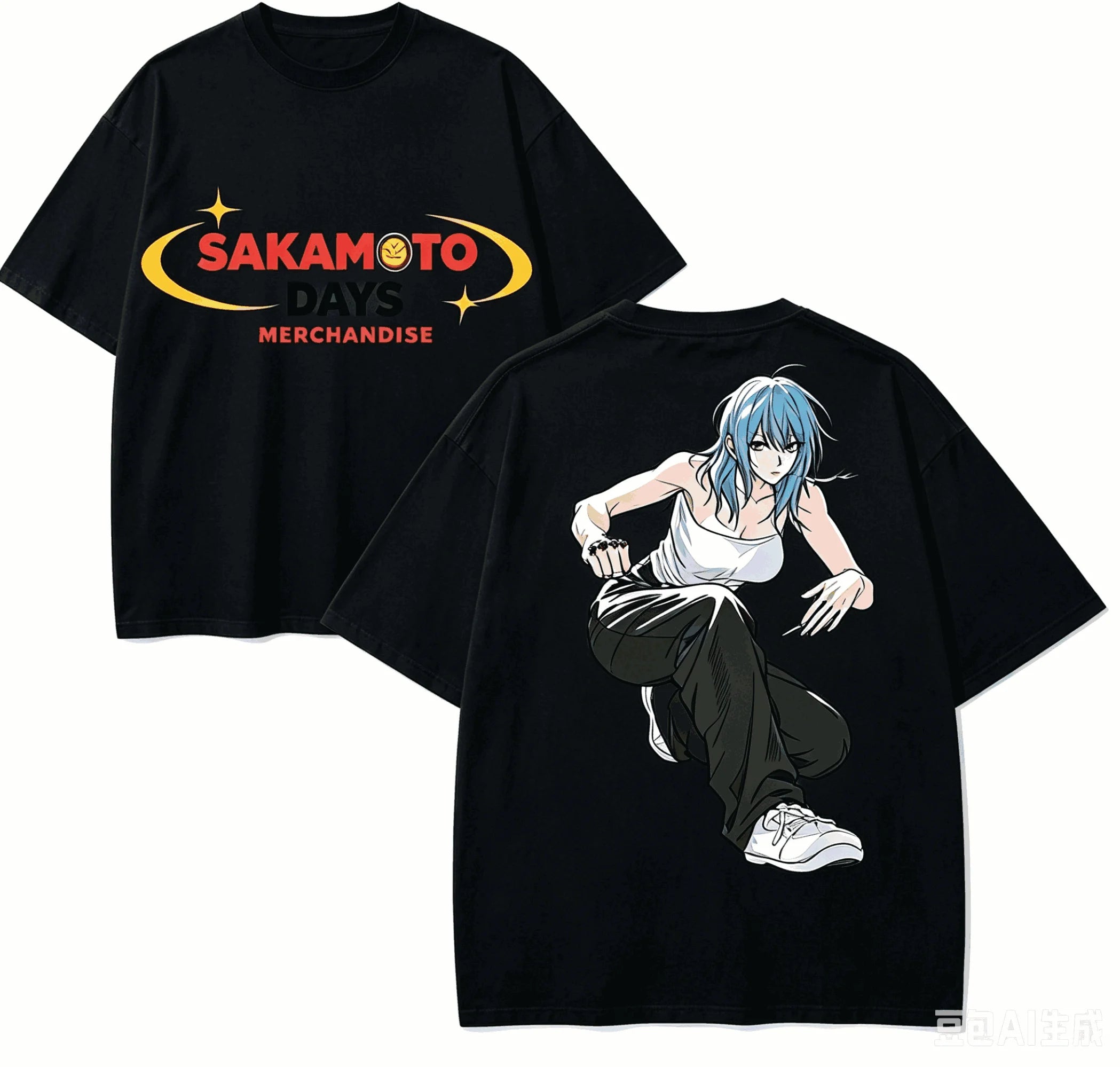 SAKAMOTO DAYS Anime Lover T-shirt Harajuku Cotton New Model High Street Fashion Oversized Unisex Comfortable Sleeves hot product