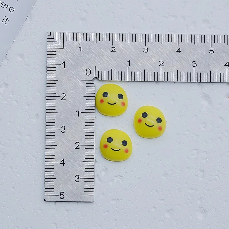 20Pcs Resin Mini tamagotchi gogo Nail charm Art Flatback acrylic Figurines DIY Miniatures Decor Craft