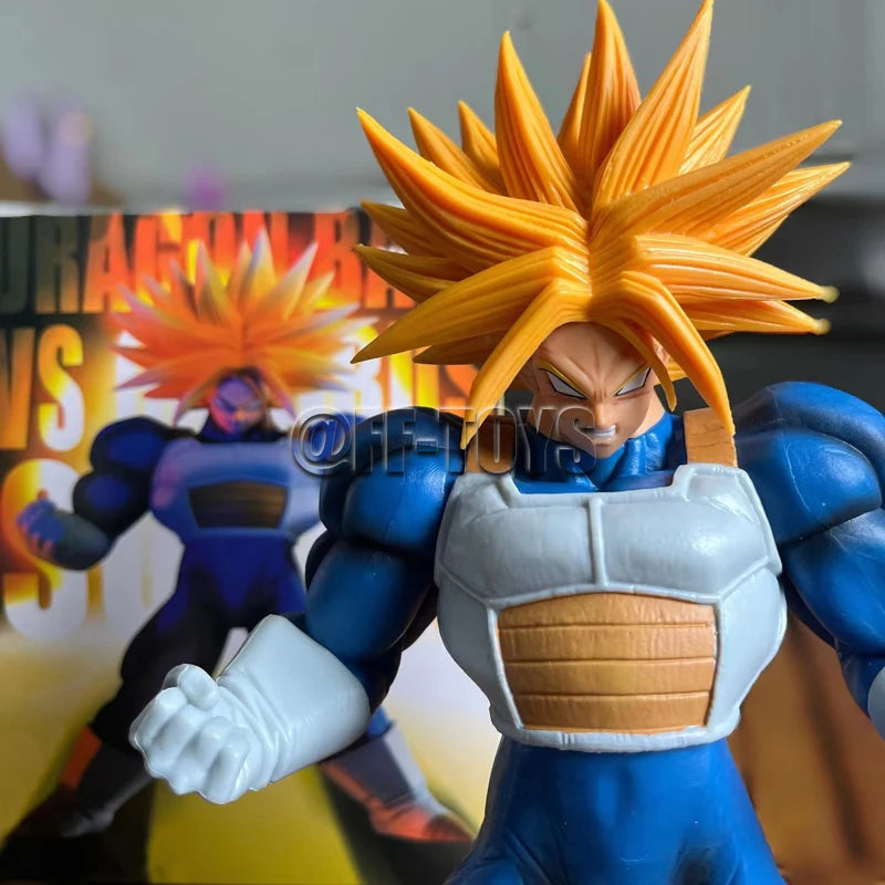 In Stock 25cm Anime Dragon Ball Z Super Trunks Action Figure PVC Super Saiyan Gotenk Figures Collection Model Toy Gifts