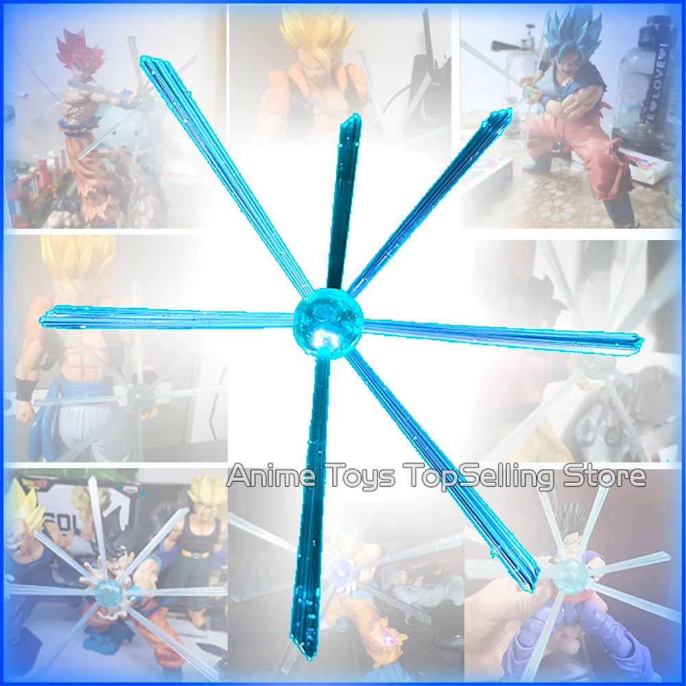 16-17cm Anime Dragon Ball Z Figure Kamekameha Accessory Action Figure DBZ DIY parts Any anime PVC Collection Model Toys Gifts