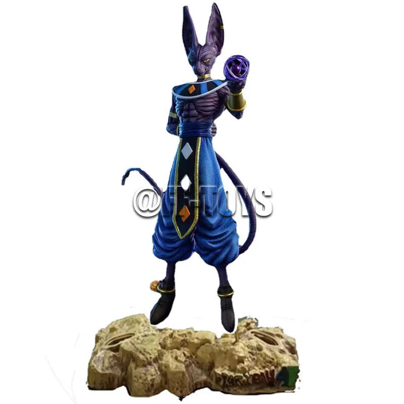 In Stock 30cm Anime Dragon Ball Z Beerus Figure Super God of Destruction Figures Collection Model Toy Gifts