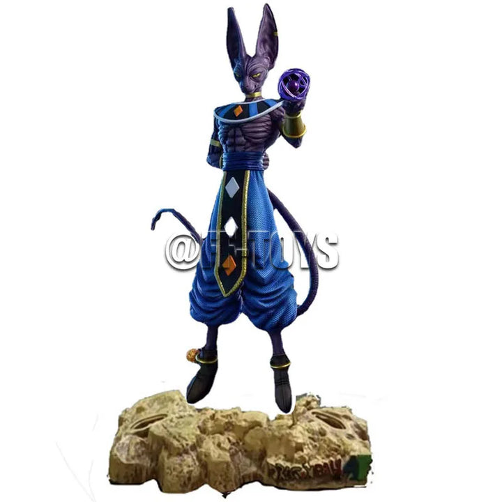 In Stock 30cm Anime Dragon Ball Z Beerus Figure Super God of Destruction Figures Collection Model Toy Gifts