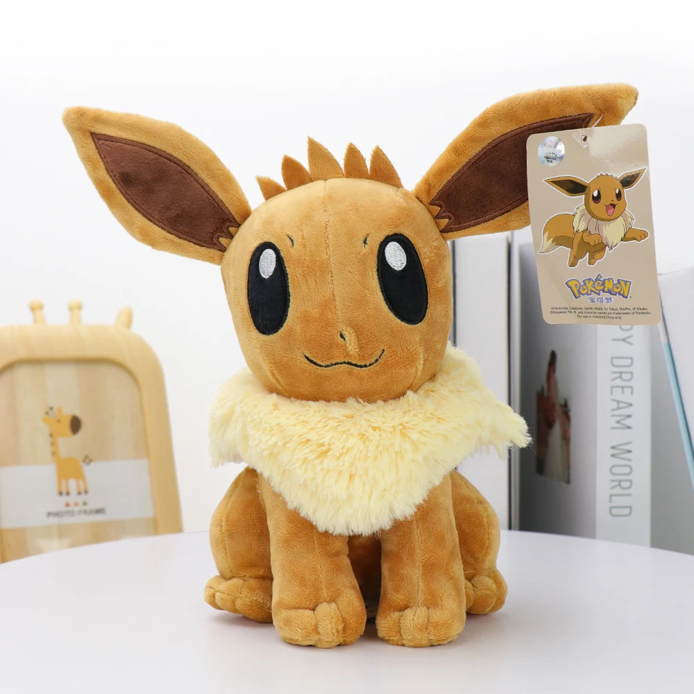 POKEMON Original Big Size Eevee Umbreon Sylveon Leafeon Espeon Glaceon Plush Toy Anime Stuff Doll Collection Kawaii Gift for Kid