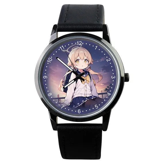 2024 Anime Blue Archive The Animation Takanashi Hoshino Sunaokami Shiroko Tenndou Arisu Student Waterproof Watch Xmas Gift