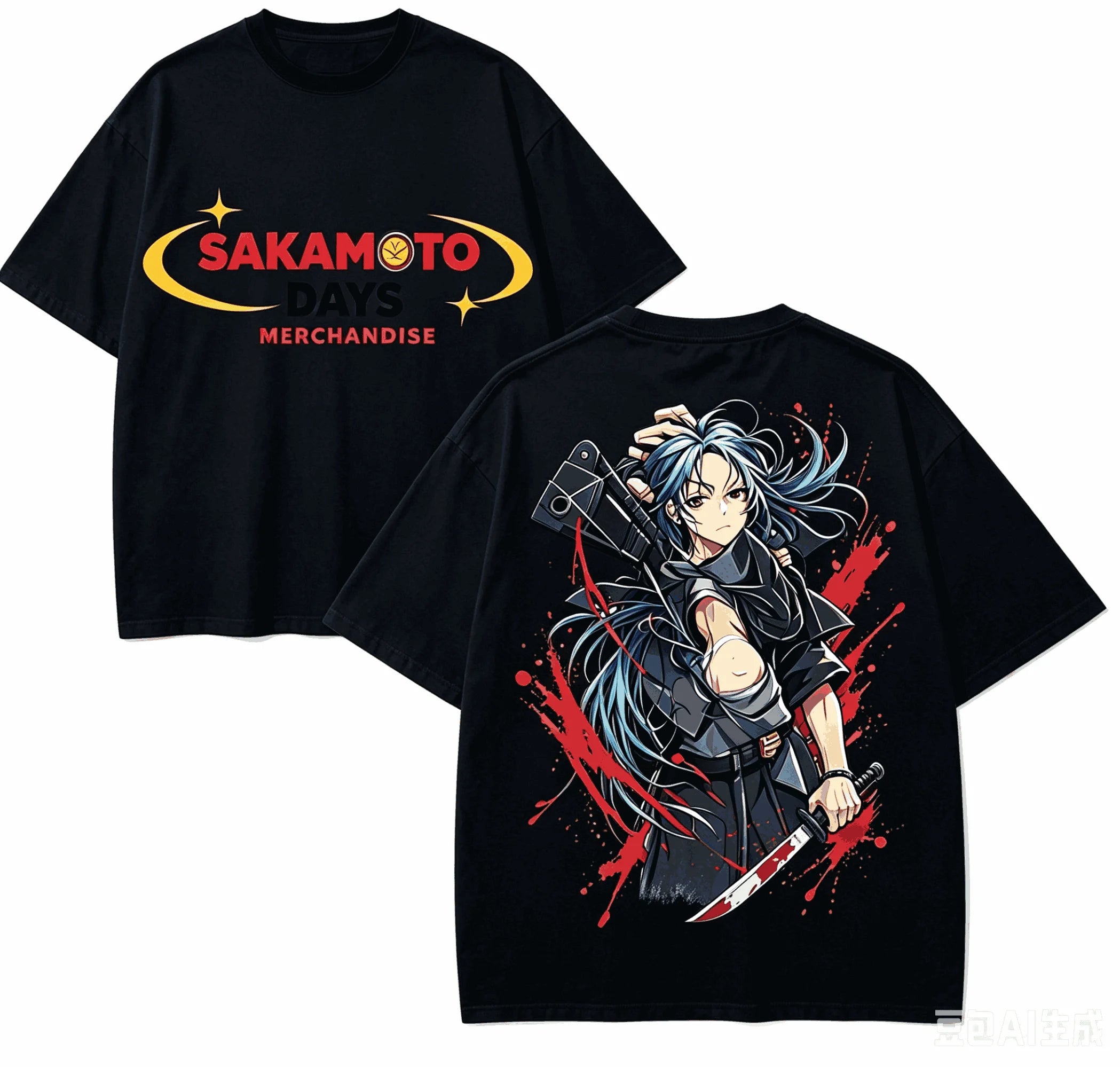 SAKAMOTO DAYS Anime Lover T-shirt Harajuku Cotton New Model High Street Fashion Oversized Unisex Comfortable Sleeves hot product