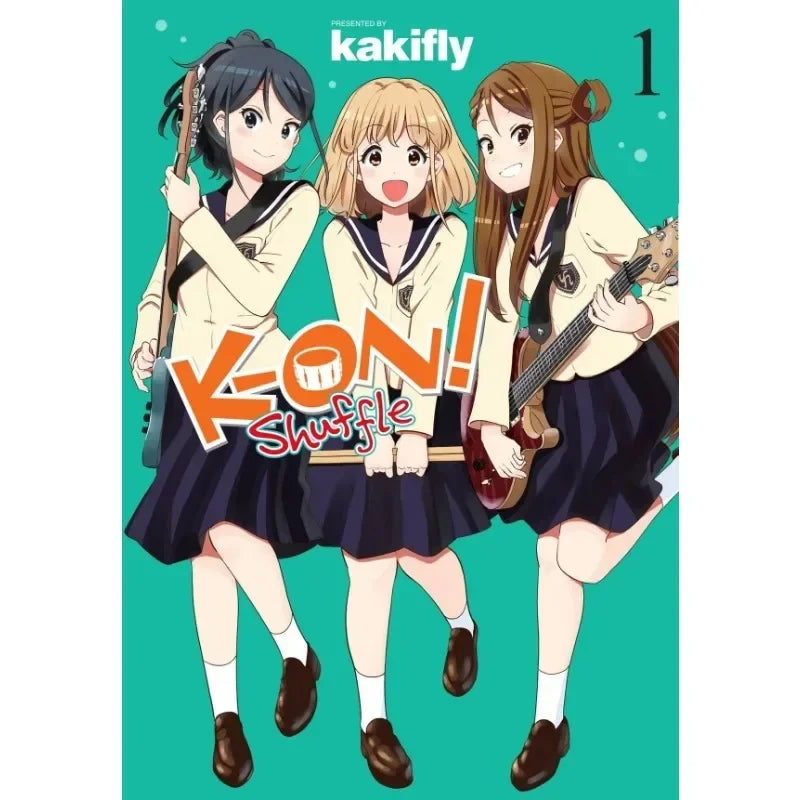 Japan Classic Anime Music K-On! Poster Print Cute Beautiful Girl Band HD 4K Canvas Painting Wall Art Home Living Room Decorative