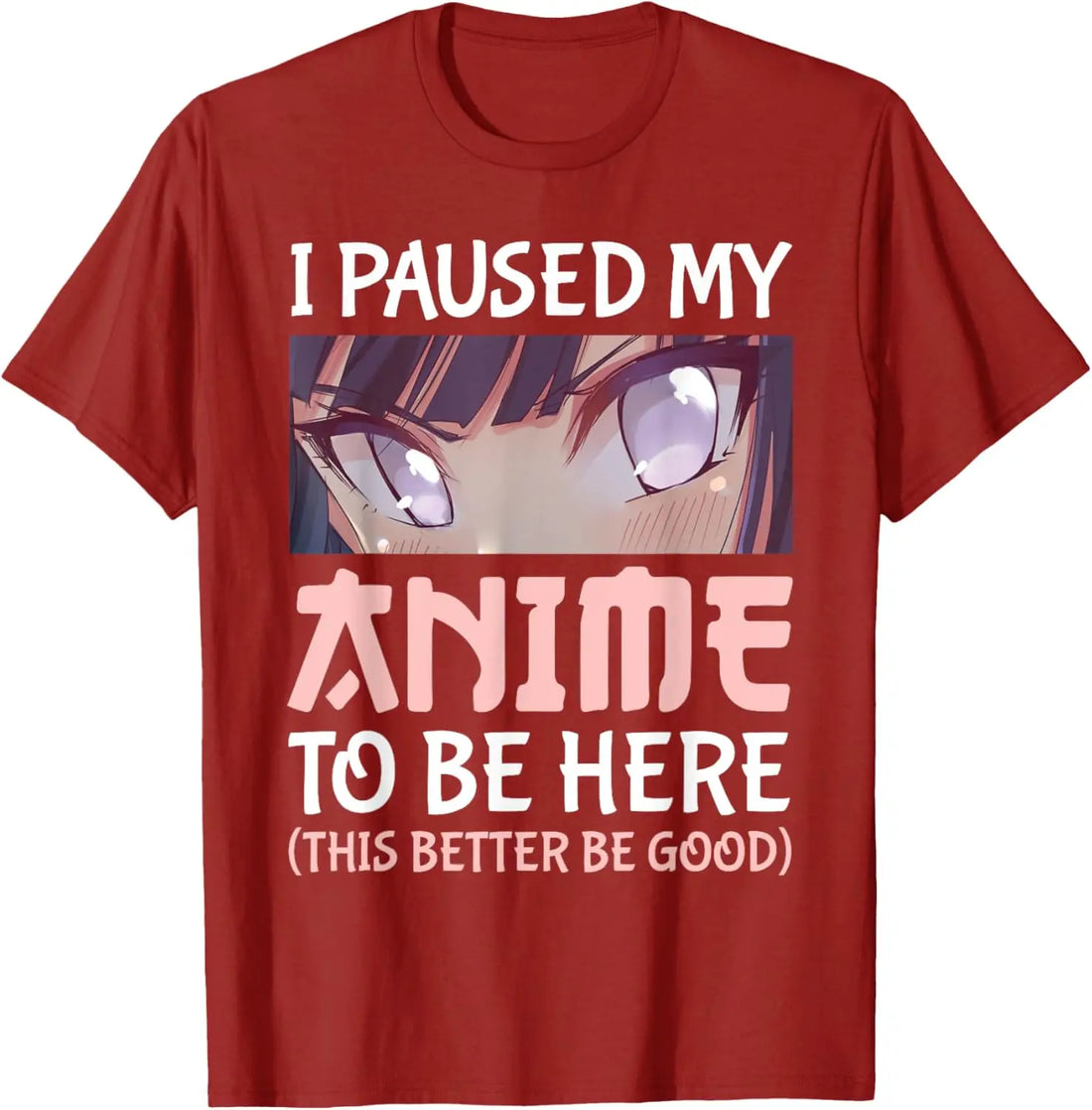 Otaku Anime Graphic Cotton T-Shirt