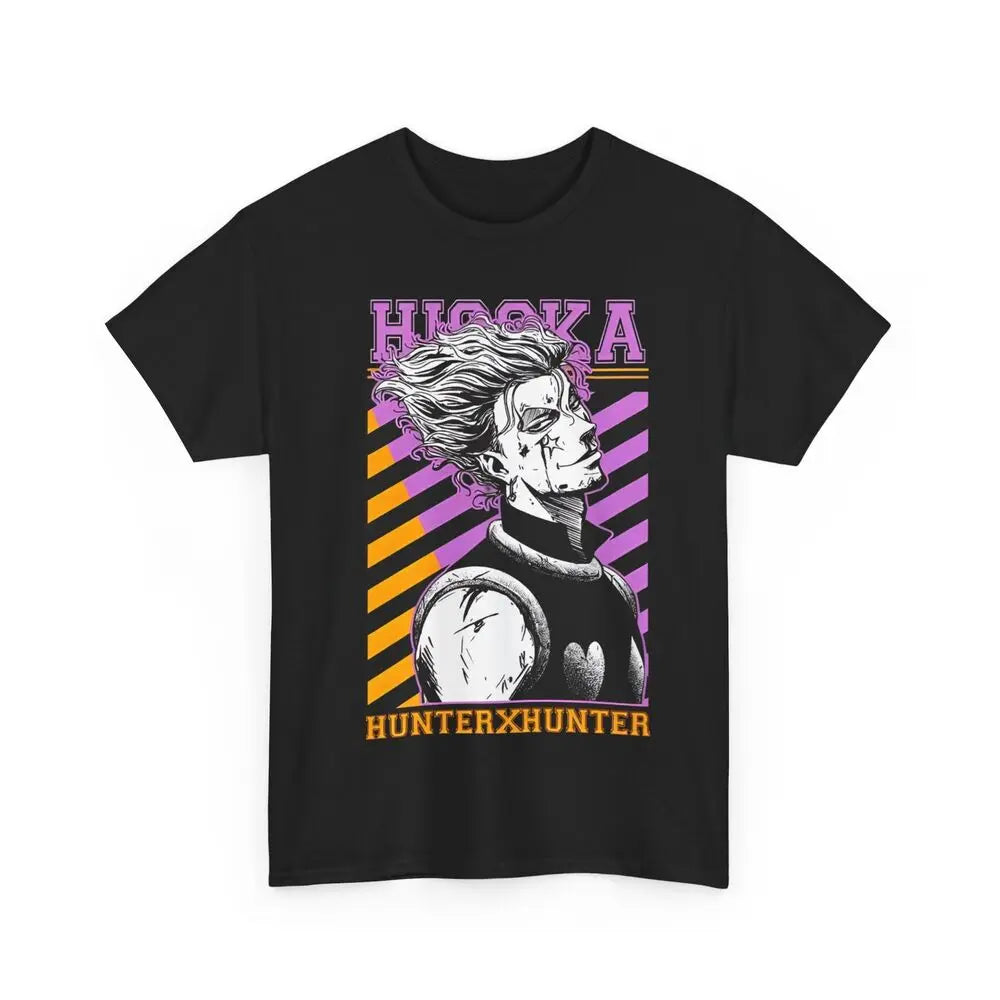 Hunter X Hunter T-shirt, Inspired Anime Hisoka T-shirt Black- Anime Gift