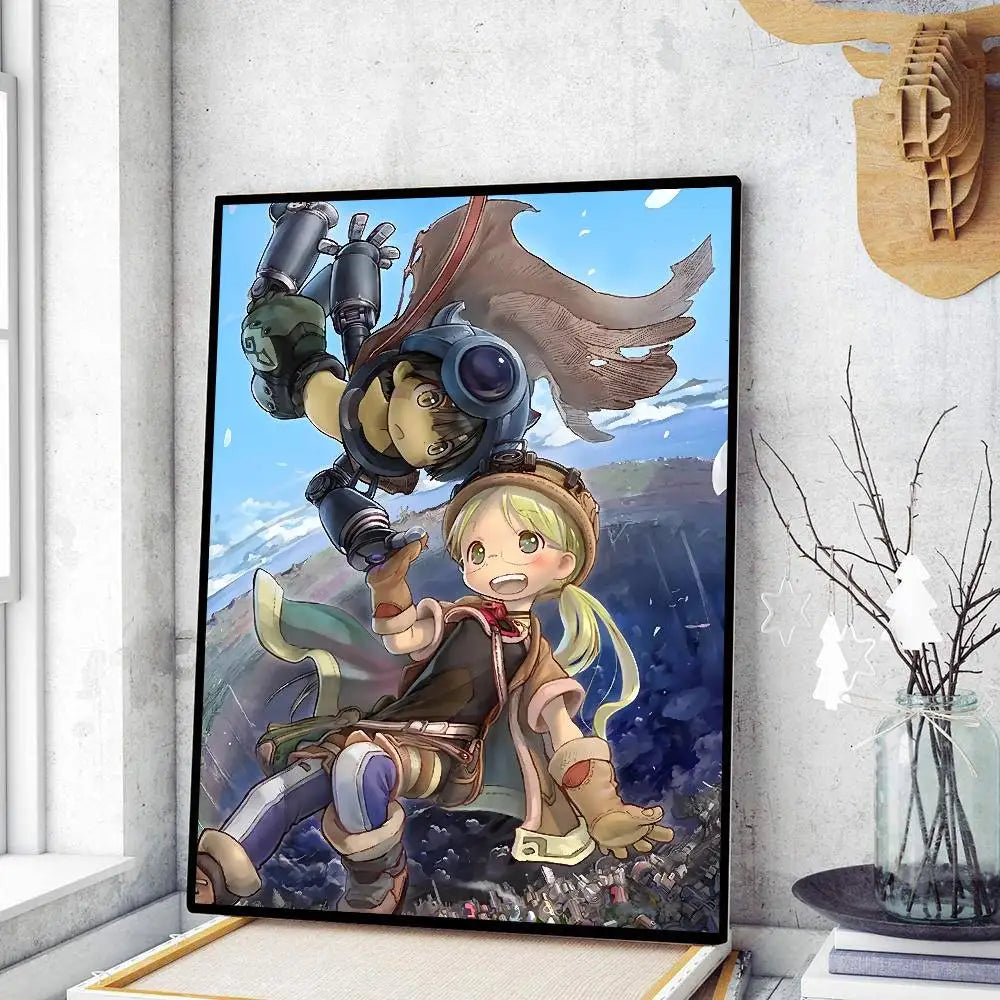 Anime M-Made In A-Abyss Poster Art Print Anime Style Home Decor Ideal Gift Perfect Room Decor