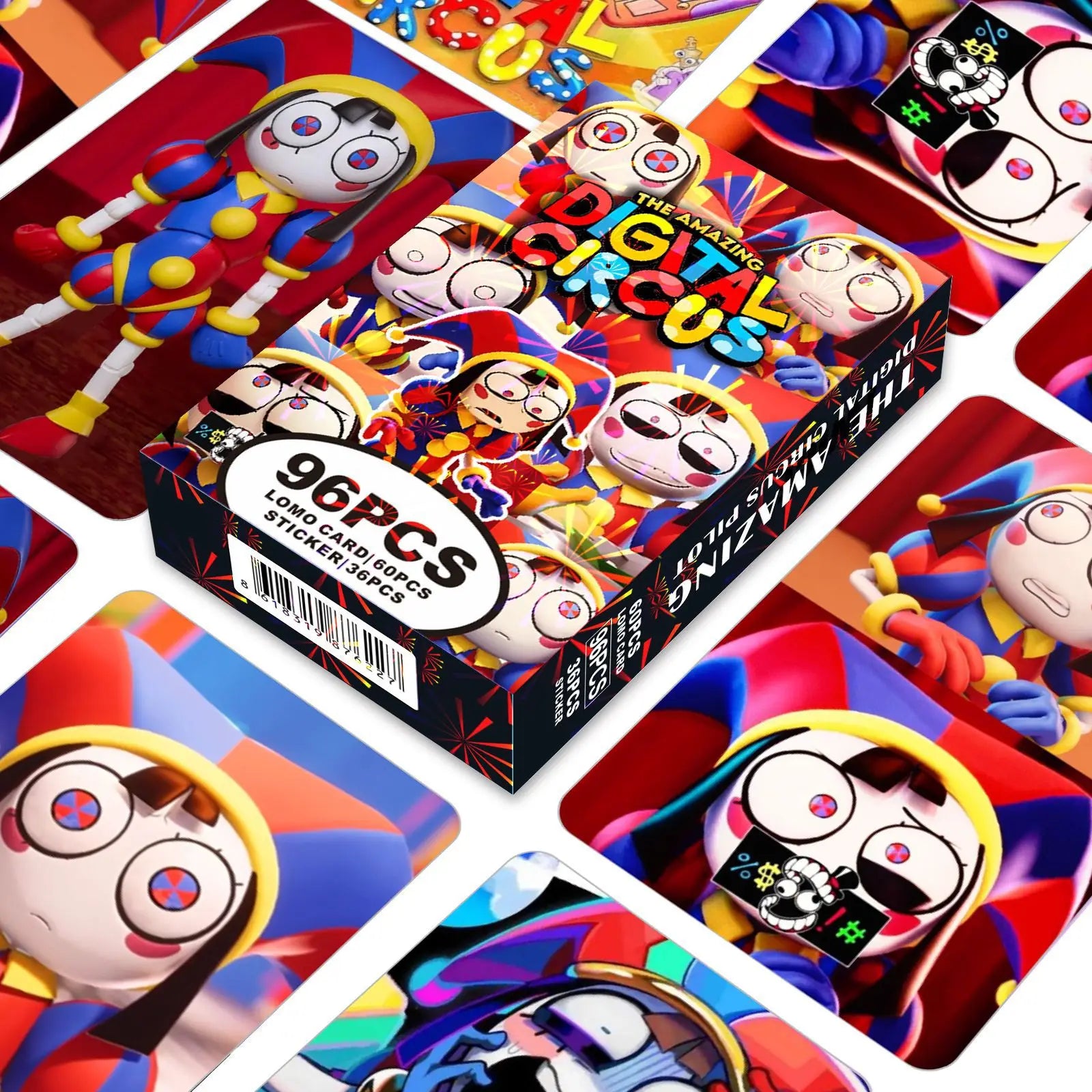 New 96Pcs The Amazing Digital Circus Photocards Anime Cards Collectible Set for Fans Birthday Gifts Merch/Trading Cards