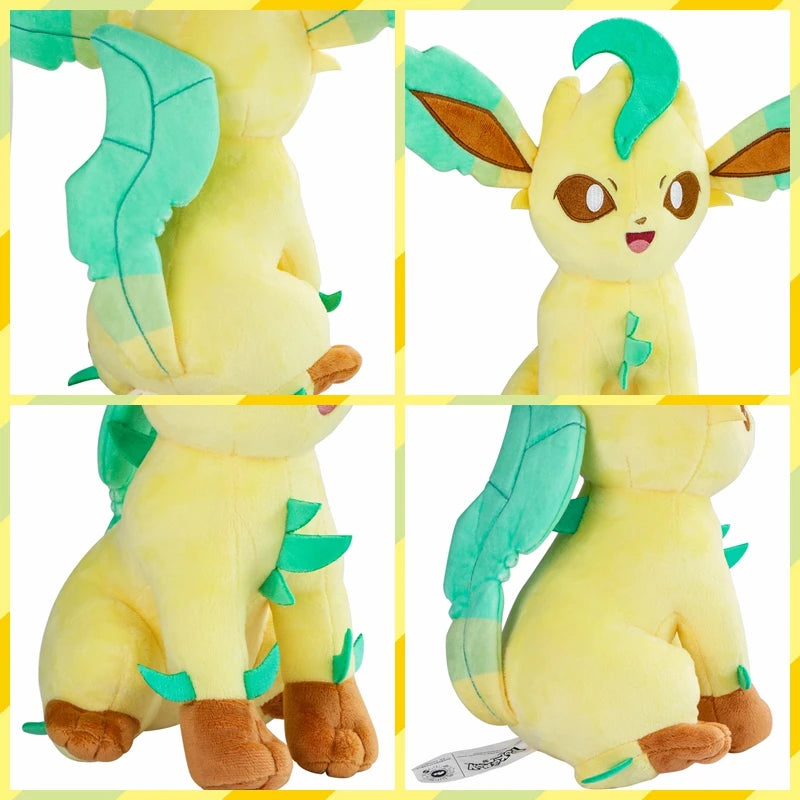 POKEMON Original Big Size Eevee Umbreon Sylveon Leafeon Espeon Glaceon Plush Toy Anime Stuff Doll Collection Kawaii Gift for Kid