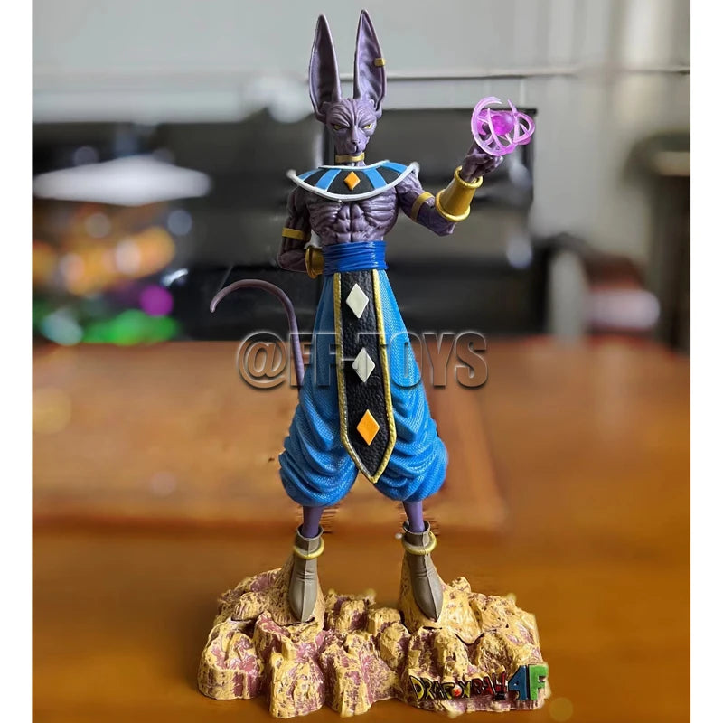 In Stock 30cm Anime Dragon Ball Z Beerus Figure Super God of Destruction Figures Collection Model Toy Gifts