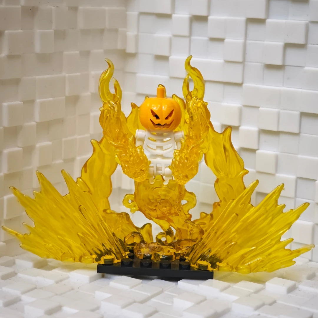 Halloween Skeleton Army Mini Doll MOC Building Blocks DIY Assembled Building Blocks Character Doll Skeleton Horse Ornaments Toy