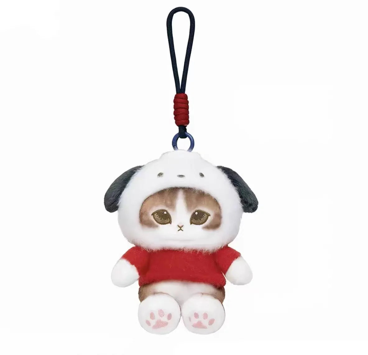 Mofusand Cos Series Plush Keychain Cute Cat Plushie Bag Pendant Soft Stuff Accessories For Birthday Gift