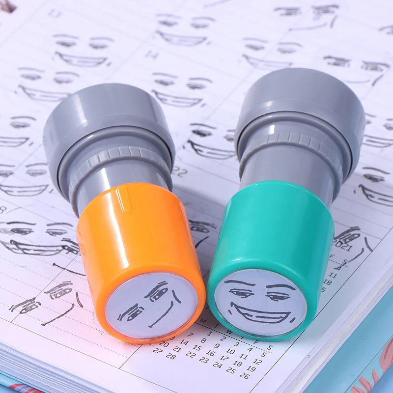 Engaging Anime Action Handbook, Photosensitive Seal, Funny Characters for Children.