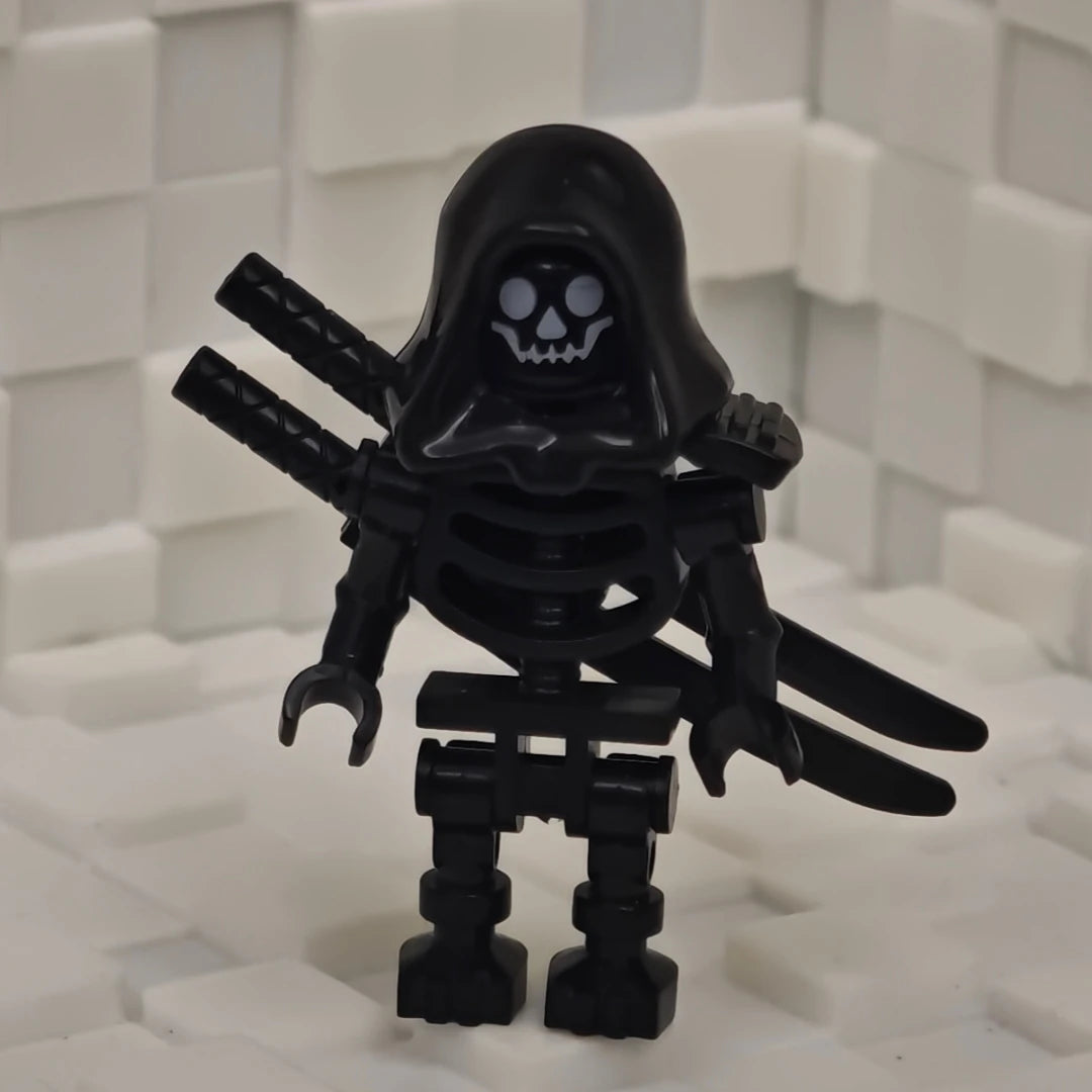 Halloween Skeleton Army Mini Doll MOC Building Blocks DIY Assembled Building Blocks Character Doll Skeleton Horse Ornaments Toy