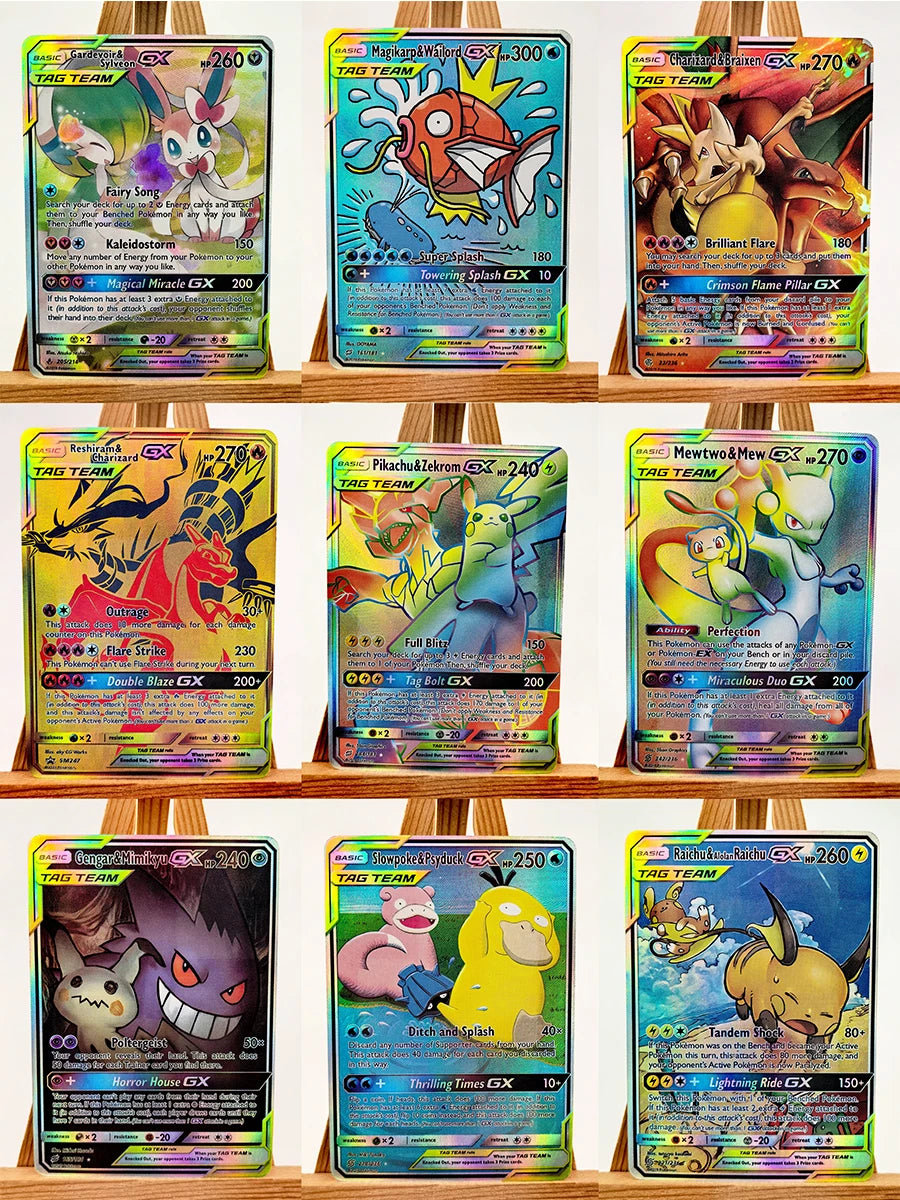 PTCG English Lugia Mew Lillie Toys Hobbies Hobby Collectibles Game Collection Anime Cards