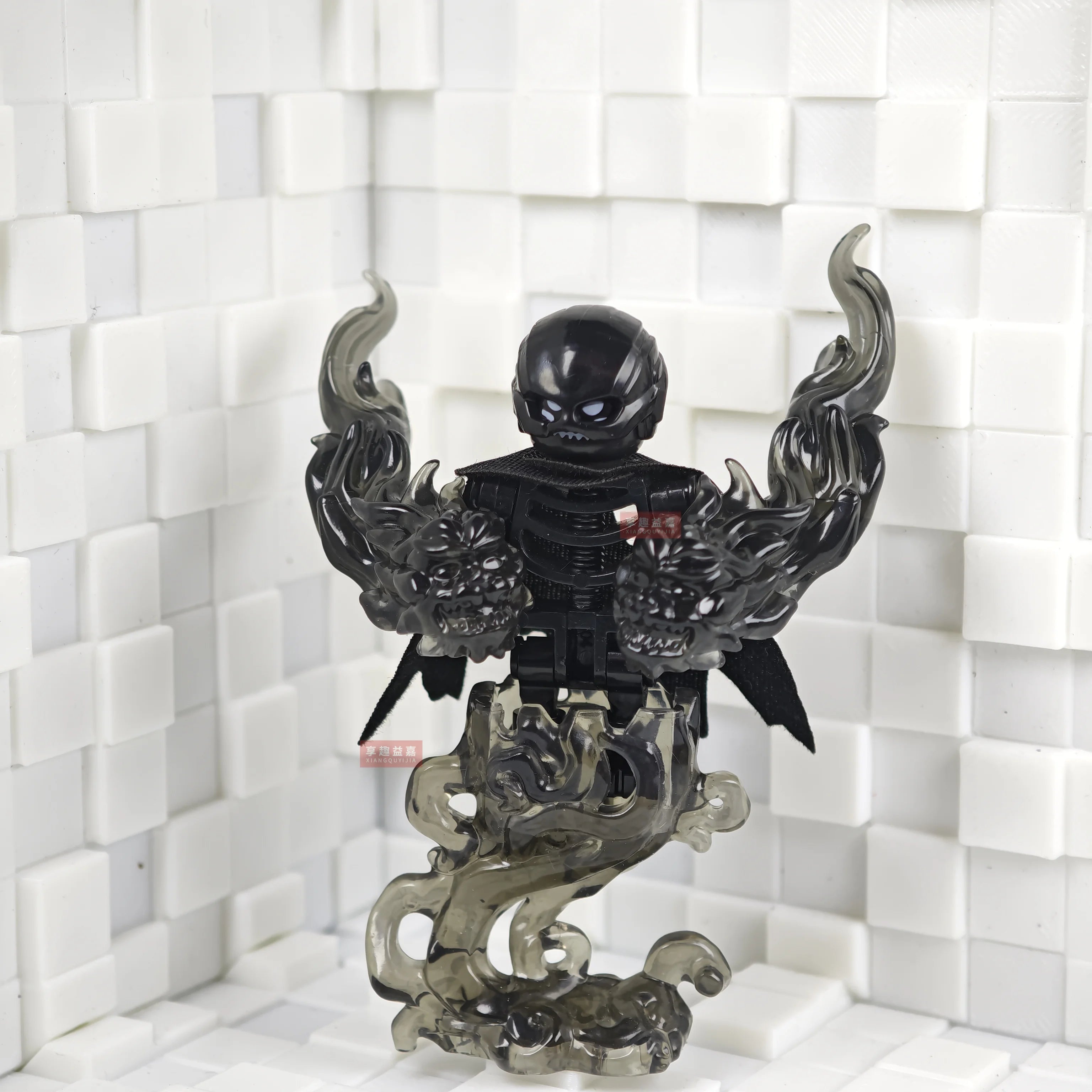 Halloween Skeleton Army Mini Doll MOC Building Blocks DIY Assembled Building Blocks Character Doll Skeleton Horse Ornaments Toy