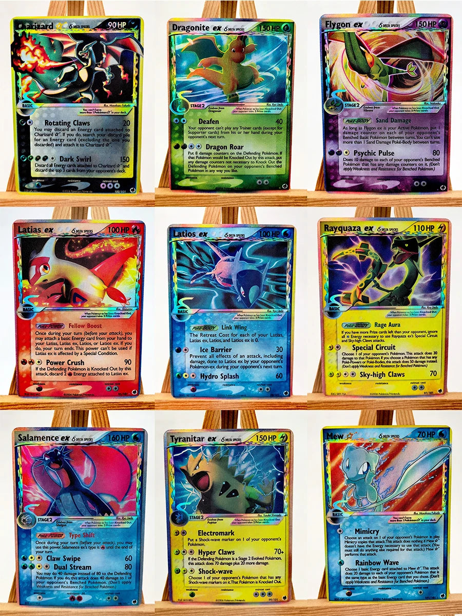 PTCG English Lugia Mew Lillie Toys Hobbies Hobby Collectibles Game Collection Anime Cards
