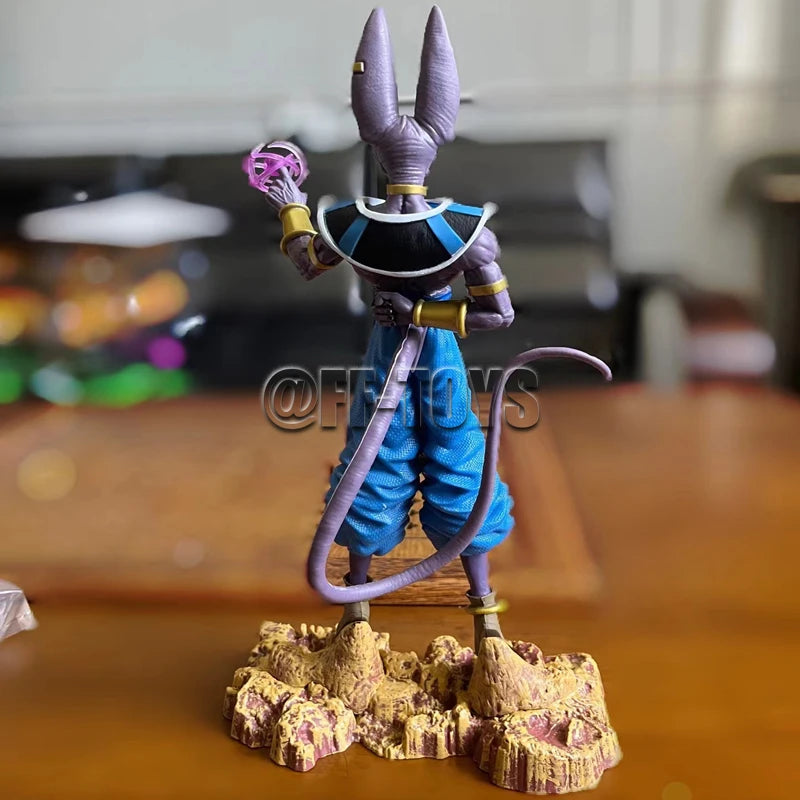 In Stock 30cm Anime Dragon Ball Z Beerus Figure Super God of Destruction Figures Collection Model Toy Gifts