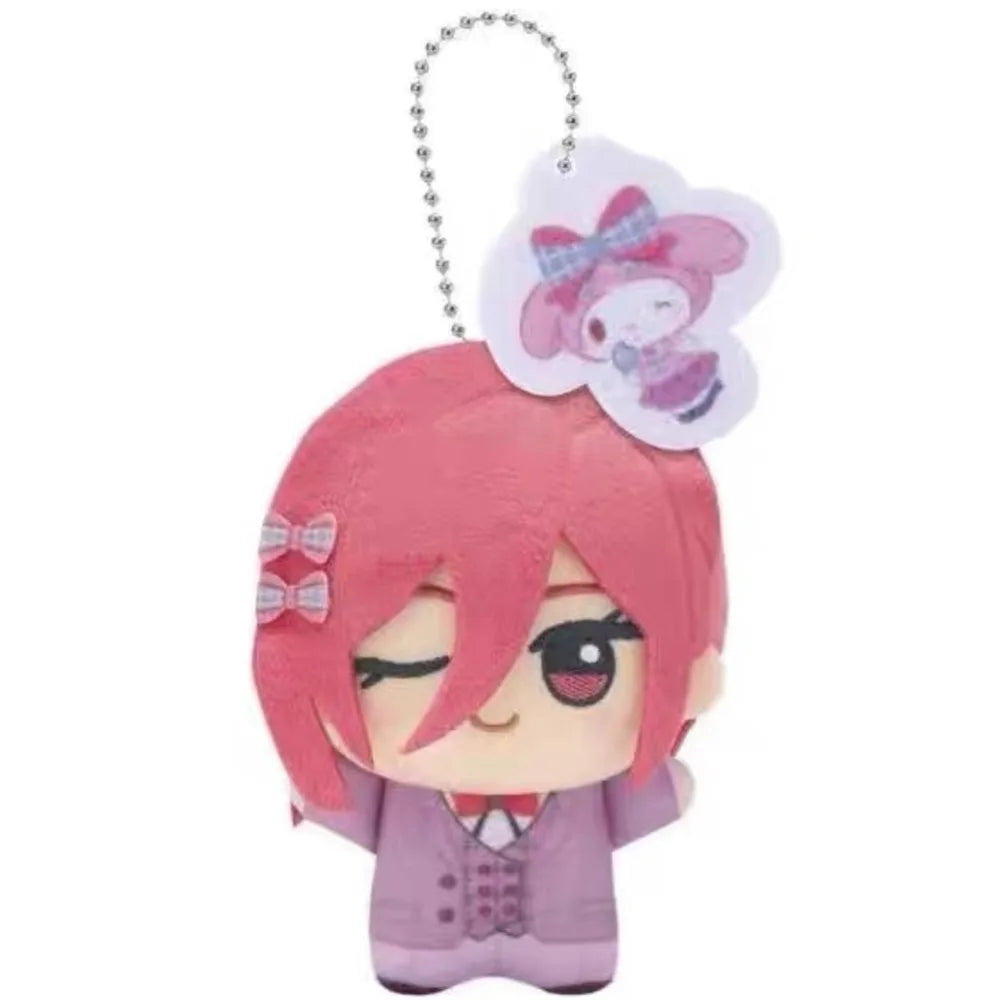 15cm Blue Lock Kawaii Plush Doll Nagi Seishiro Mikage Reo Anime Peripheral Backpack Charm Anime Plushie Pendant Keychain Gifts