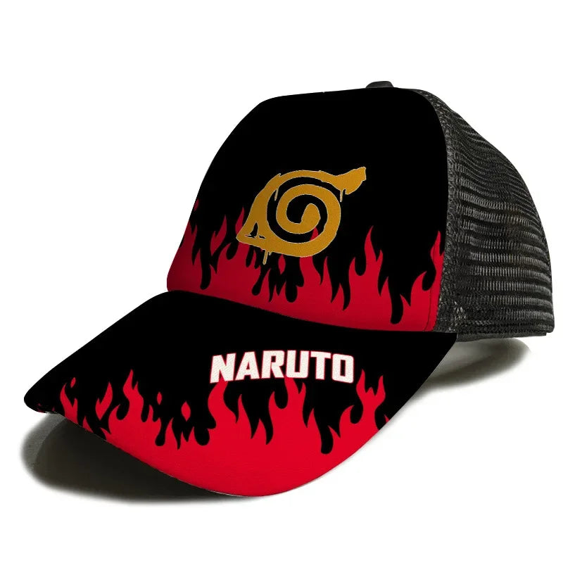 Anime Naruto Baseball Cap Summer Beach Sun Hat Uchiha Itachi Sharingan Eye Cosplay Adjustable Sport Cap Toys for Children Gifts