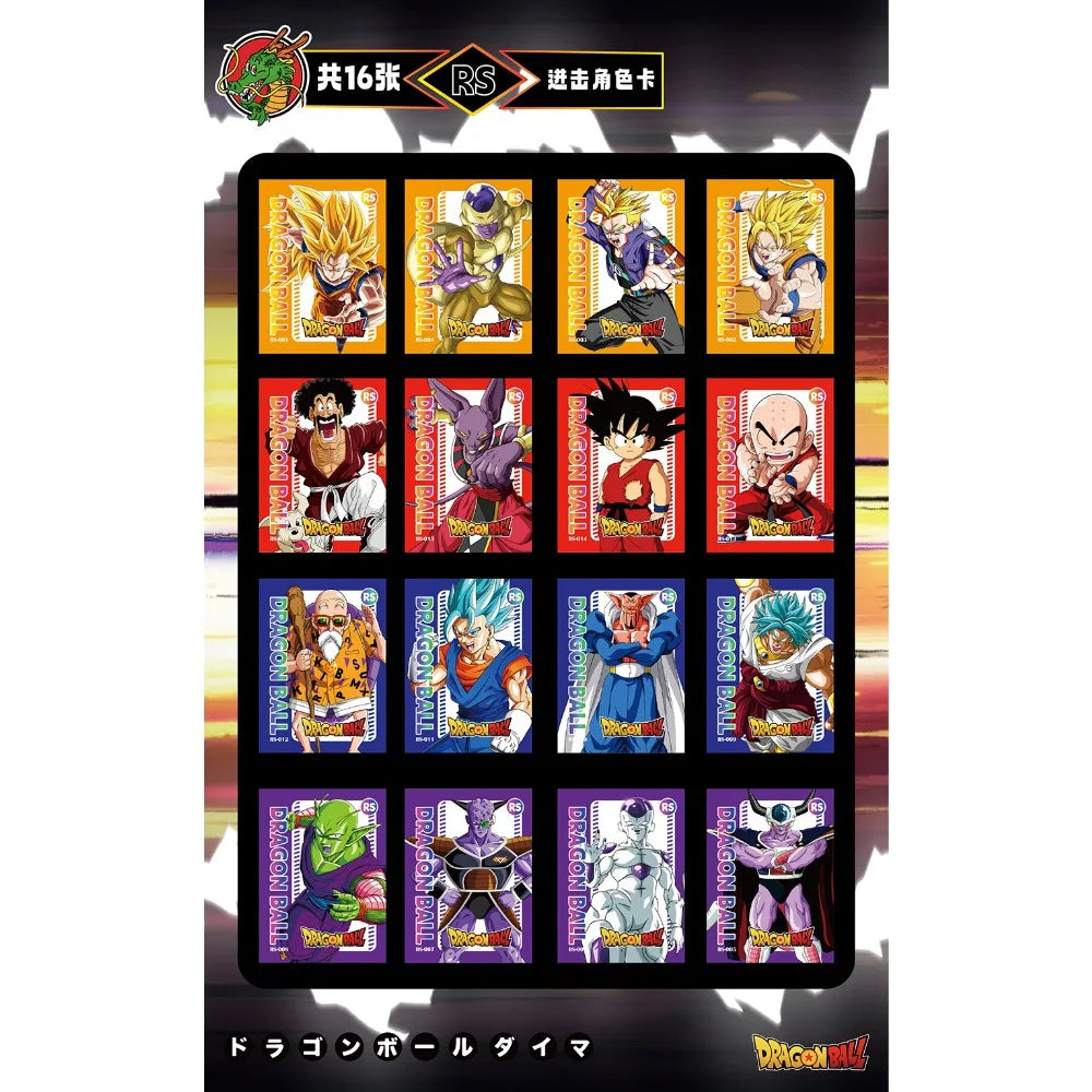 Anime Game Collection Cards For Kids Japanese Classic Popular Comic Works Highly Beloved Roles Hot Blooded Battle Cards Gifts