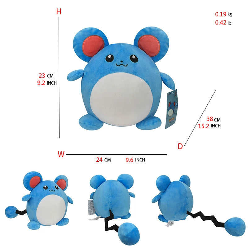 POKEMON Original Big Size Eevee Umbreon Sylveon Leafeon Espeon Glaceon Plush Toy Anime Stuff Doll Collection Kawaii Gift for Kid
