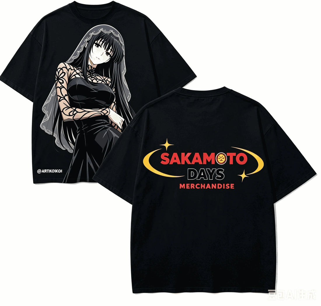 SAKAMOTO DAYS Anime Lover T-shirt Harajuku Cotton New Model High Street Fashion Oversized Unisex Comfortable Sleeves hot product