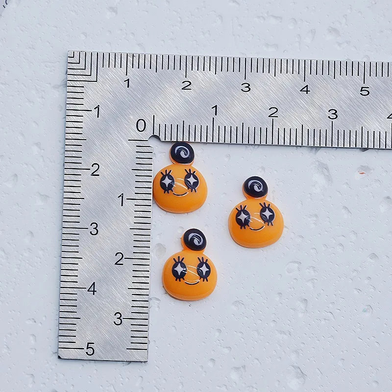 20Pcs Resin Mini tamagotchi gogo Nail charm Art Flatback acrylic Figurines DIY Miniatures Decor Craft