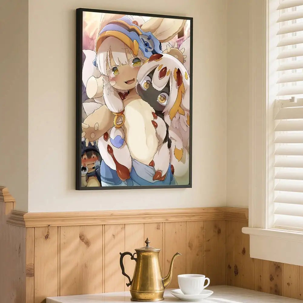 Anime M-Made In A-Abyss Poster Art Print Anime Style Home Decor Ideal Gift Perfect Room Decor