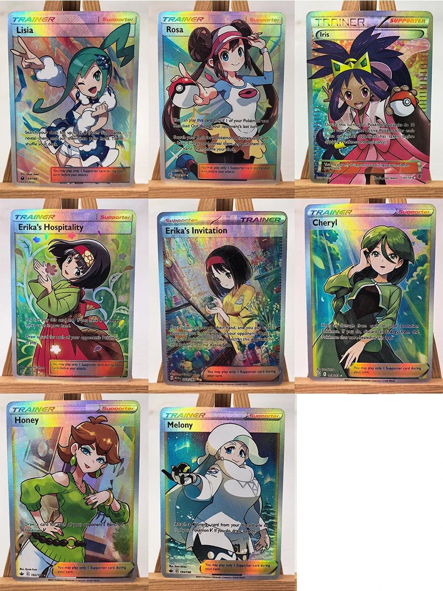 PTCG English Lugia Mew Lillie Toys Hobbies Hobby Collectibles Game Collection Anime Cards