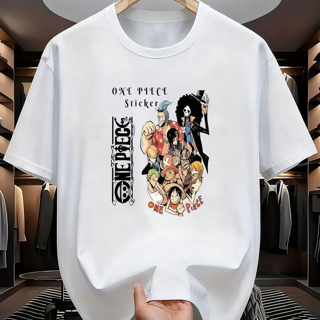 Anime Style Men'S T-Shirt - Fashionable  Unique Character Print Showcasing Charm - Lightweight  Summer Street Fashion Clothing