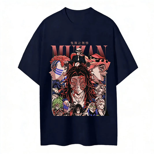 Demon Slayer Muzan Graphic Cotton T-Shirt