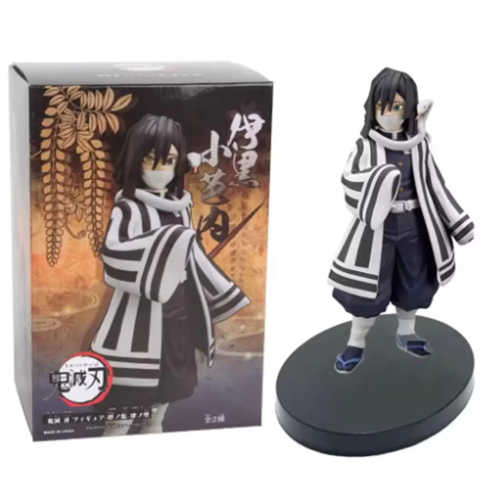 Demon Slayer Anime Character Figurine Model, Desktop Display Ornament, Premium Collectible Gift for Anime Enthusiasts